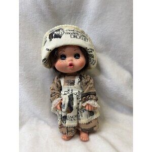 Vintage 12” FIBA DOLL Made In Italy A280 Complete Dress Cute Pretty Excellent